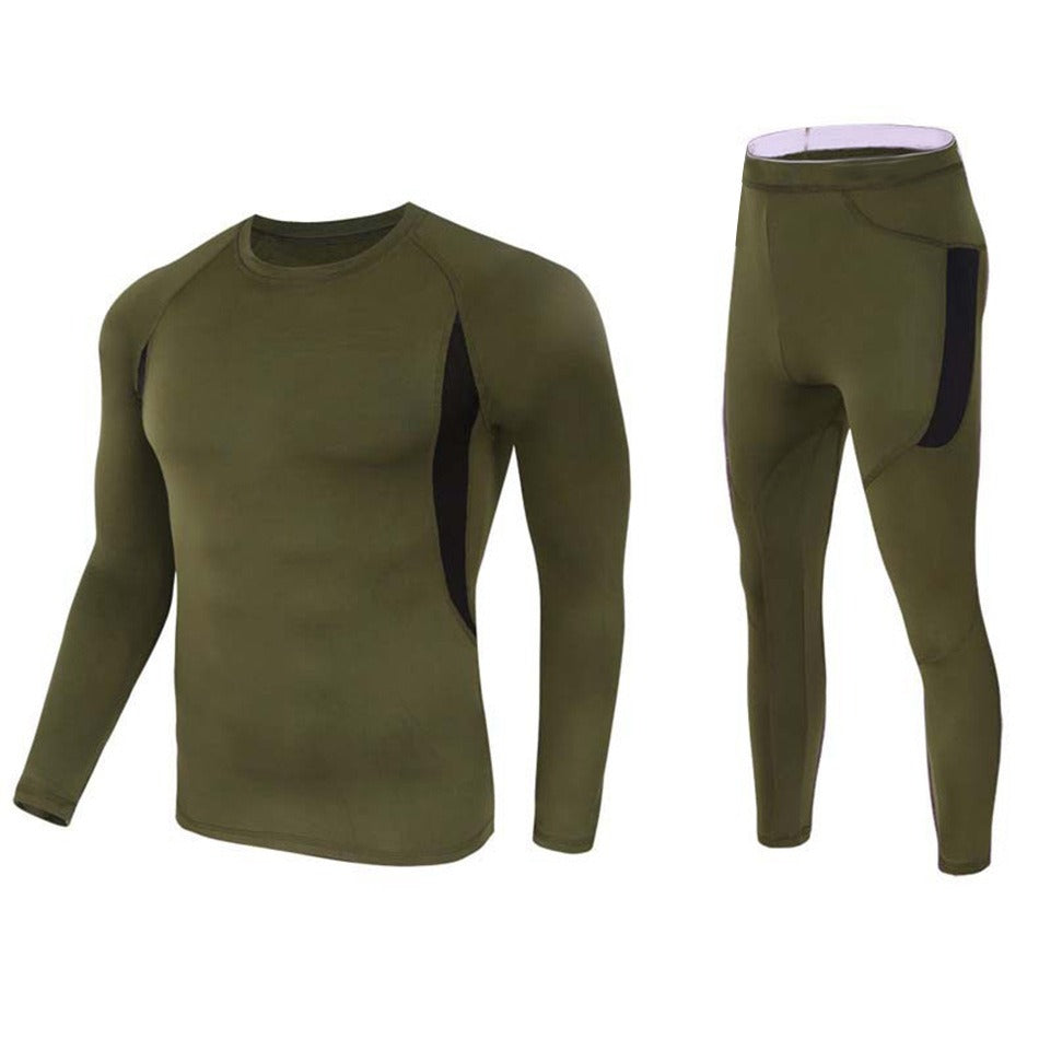 Lexmiraz™ Men's Fleece-Lined Thermal Set