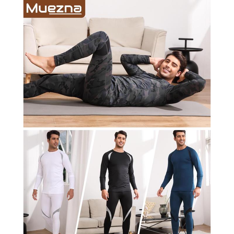 Lexmiraz™ Men's Fleece-Lined Thermal Set